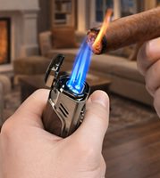 Close-up af Stormlighter JETx3 metalfinish